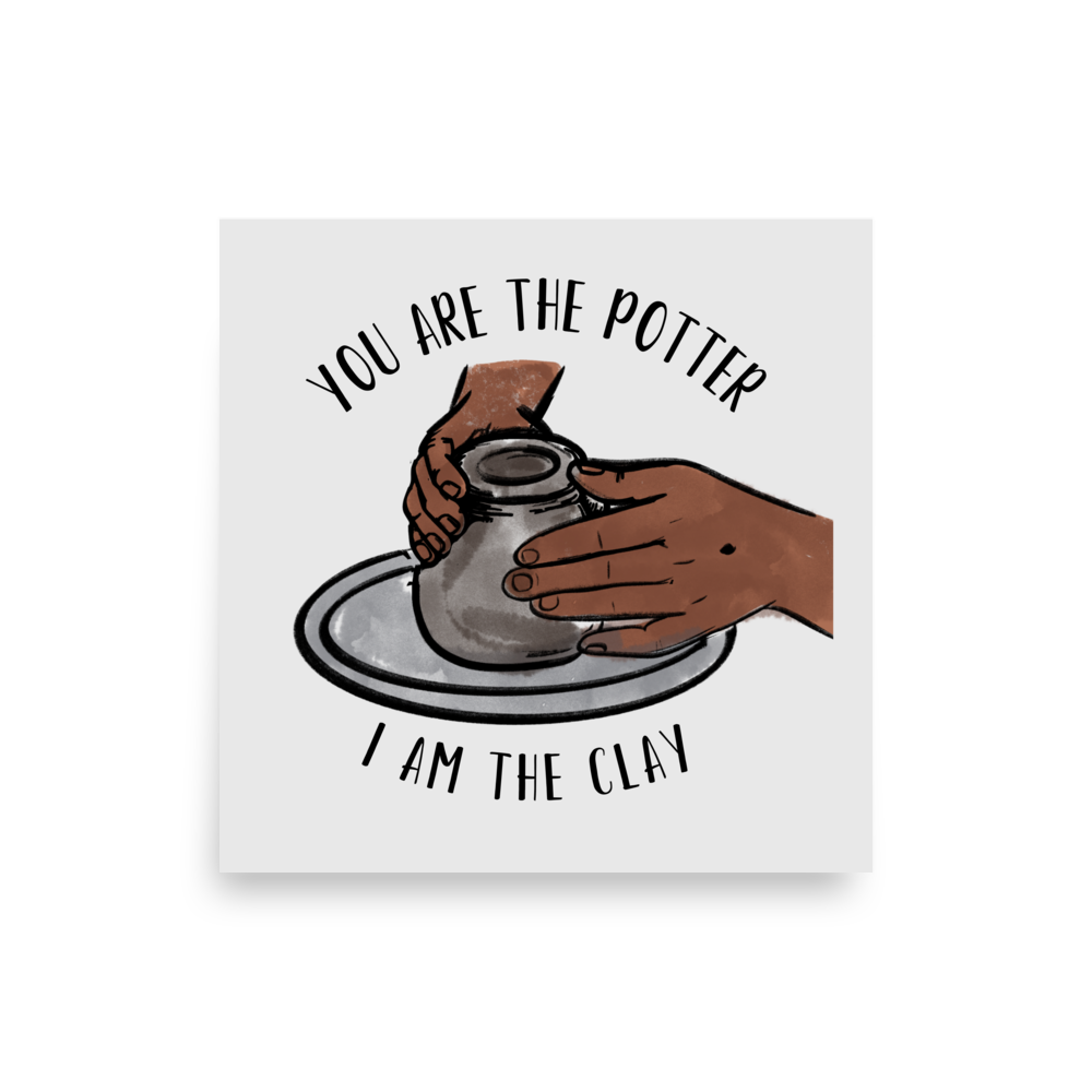 " The Potter " Print