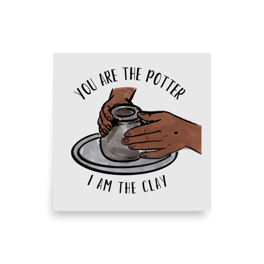 " The Potter " Print